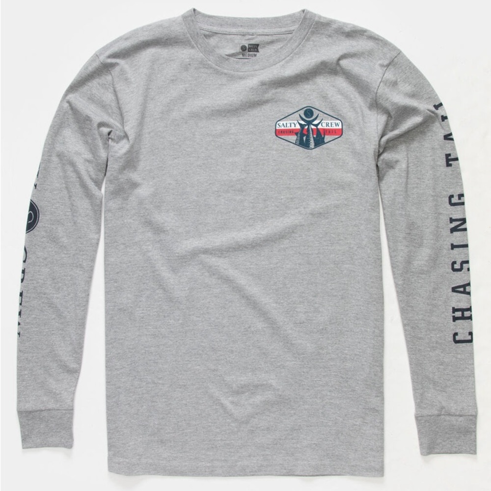 COPY - Salty Crew Shirt Long Sleeve High Tail Heather Tee Men’s Size Small